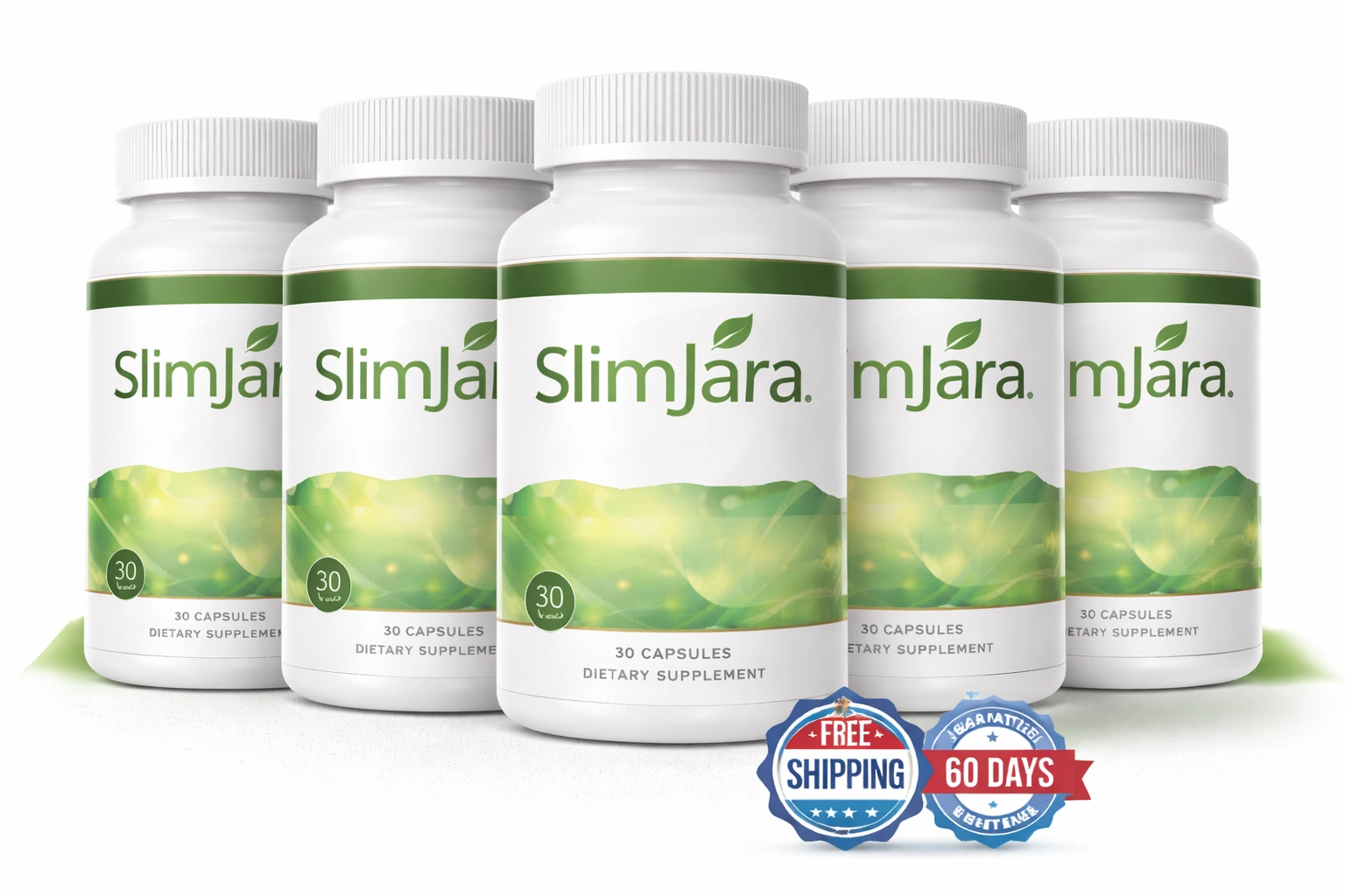SlimJara      6 Bottle Bundle – Best Value Energy & Metabolism Support
